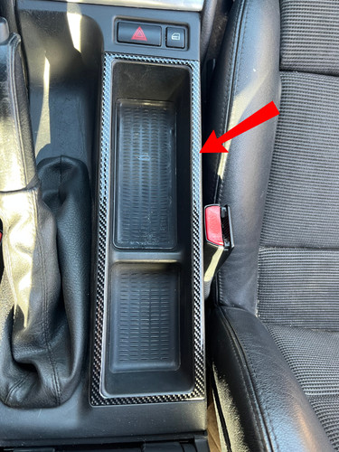 Glossy carbon fiber center - glossy,