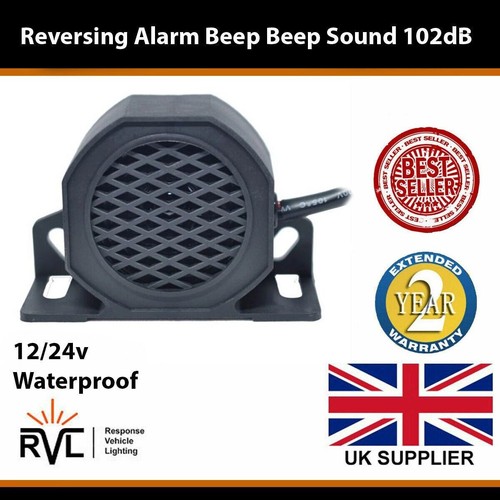 Van reversing alarm beep - reversing,