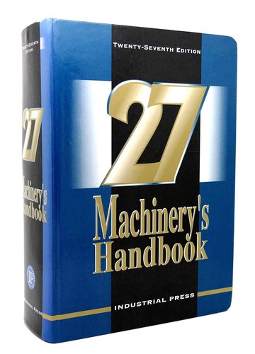 Machinery handbook - machinery's,