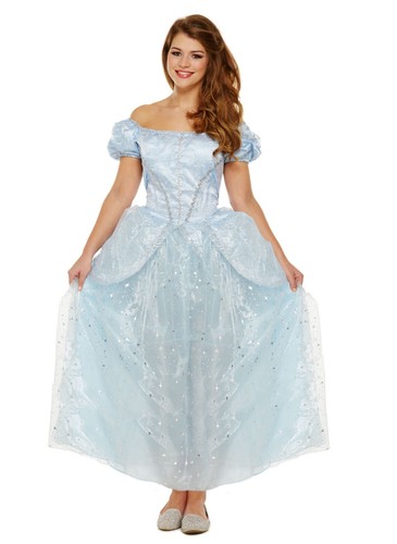 Adult cinderella dress - cinderella, blue
