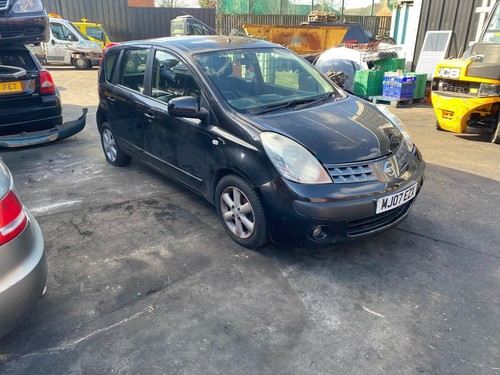 Nissan note auto black - 07,
