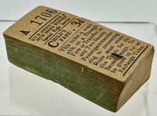 Bus & Tram Tickets, City of Leicester Tramway & Motor Omnibus Tickets