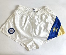 VINTAGE LEEDS UNITED 1987 UMBRO SHORTS OLDSTOCK UNWORN 36" SHIRT "LAST PAIR"