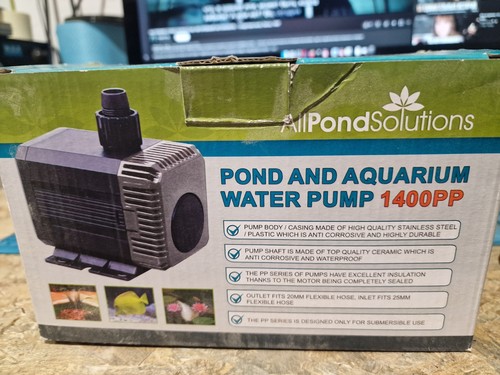 Garden pond and - and, aquarium