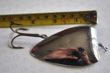 HARDY SILVER DEVON BAR SPOON LURE POSSIBLY DURALUMIN EXAMPLE FOR SALT WATER USE