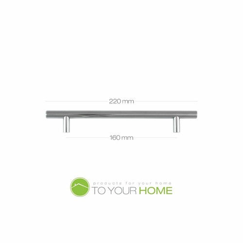 Bar solid chrome - t,