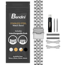 22mm Steel Metal Watch Band