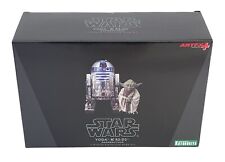 Kotobukiya Yoda & R2-D2 Dagobah Pack ARTFX+ 1/10th Scale Model Kit Statue*