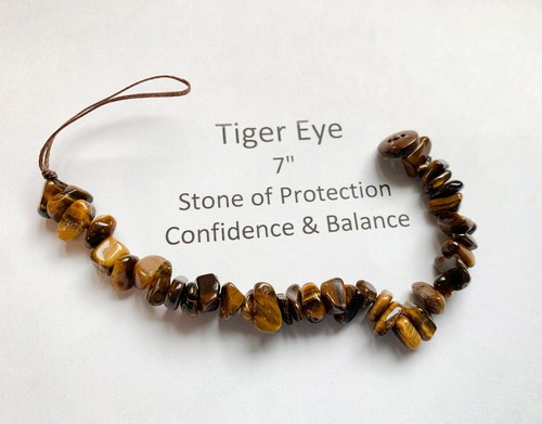 Tiger eye crystal - bracelet,