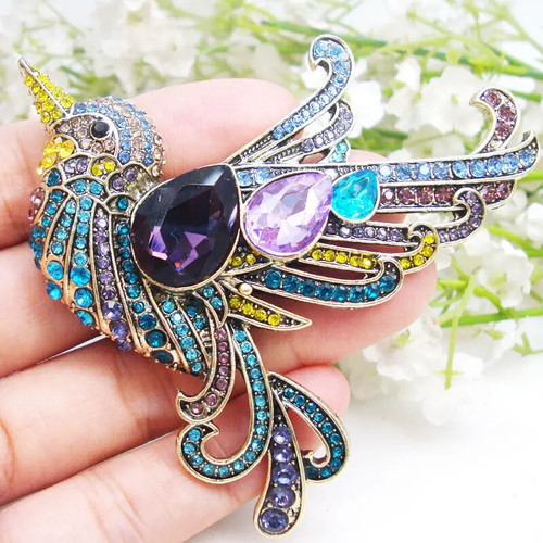 Luxury multi colour rhinestone - multi-colour,