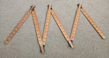 Vintage Ruler, Wooden Folding