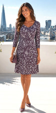 East grey cream floral fitted - cream,