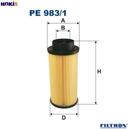 Fuel filter 983 for - filter, 983/1