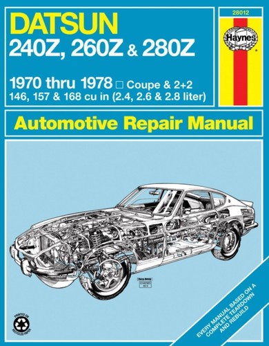 Datsun 240z 19701973 260z - datsun,
