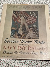 1974 US Navy Recruiting Poster