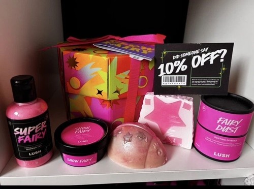 Lush glow fairy gift - set-, snow