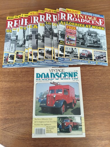 Vintage road scene magazine - vintage,