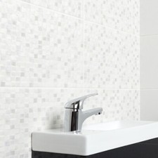 Glossy Mosaic White Ceramic