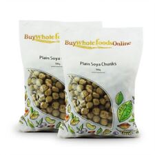 Plain Soya Chunks 1kg | BWFO | Free UK Mainland P&P