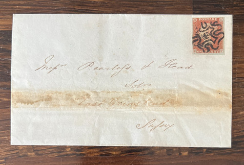 1844 penny red ef - gb,