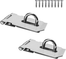 2Pcs Stainless Steel Gate Lock