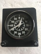 LAND ROVER DEFENDER PUMA WW2 AVIATION PILOT BOMBER REPLICA CLOCK CHROME RING