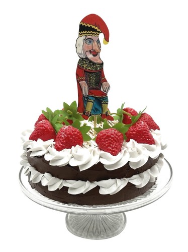 Punch and judy - cake, topper