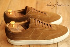 Loake Shoemakers Tan Brown Suede Shoes Trainers Sneakers Men's UK 7 F US 8 EU 41