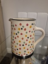 Large Spotted Ceramic Jug