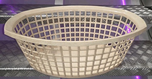 Vintage 1970 plastic oval - 1970's,
