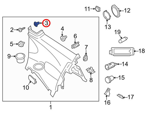 Fit ford door - ford, card