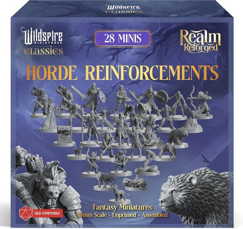 28mm unpainted dnd miniatures - unpainted,