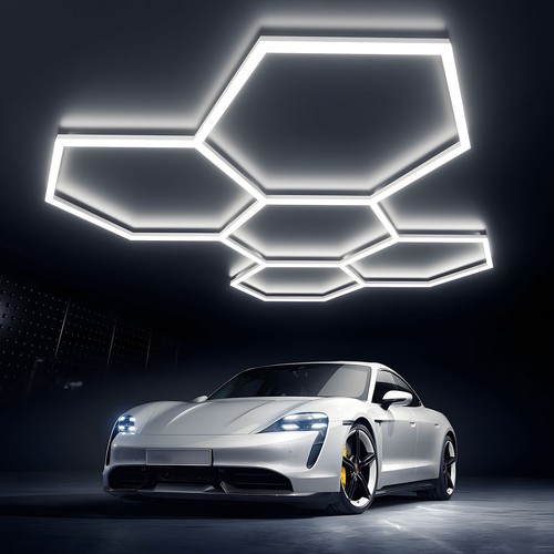Hexagon hex led lighting car - lighting,