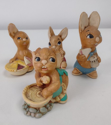 Pendelfin figurine set eating - figurine,