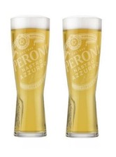 2 x Peroni Pint Glasses 20oz