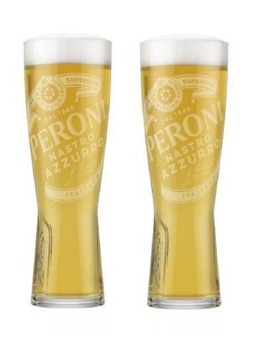 Peroni pint glasses - 2,