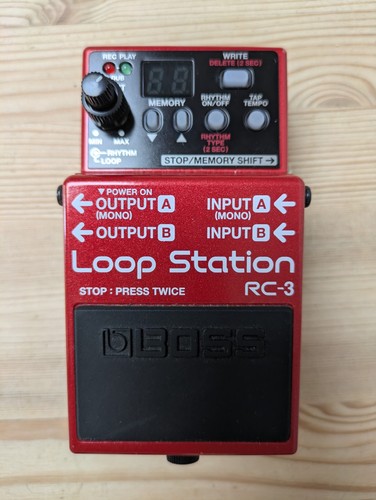 Boss loop station pedal - boss,
