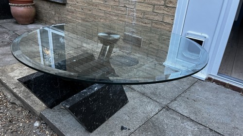 1970 1980 rotating glass - 1970/1980’s,