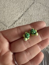 Green Frog Earrings From Claire’s Accessories