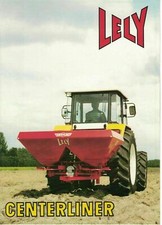 Lely Centerliner Spreader Broadcaster Brochure / Leaflet  5827F
