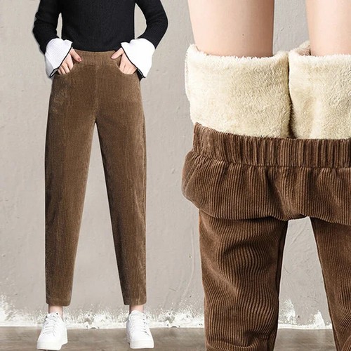Plush thick corduroy women - plush,