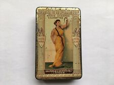 C1910 SALMON&GLUCKSTEIN Ltd LONDON SNAKE CHARMER 20 SIZE KING SIZE CIGARETTE TIN