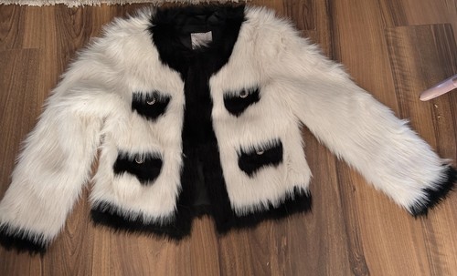 Nellie new white black faux - nellie,