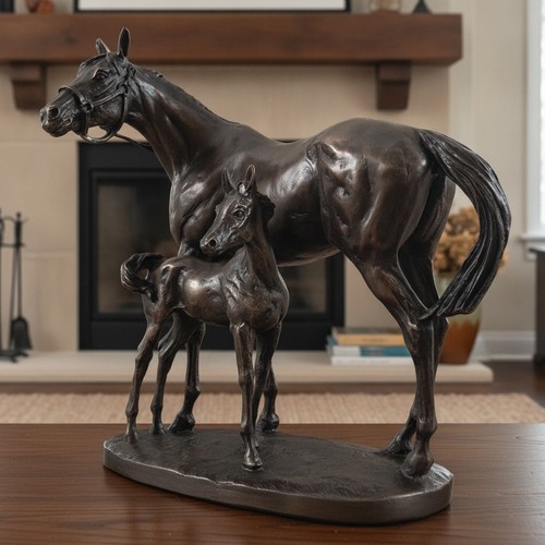David geenty mare and foal - david,