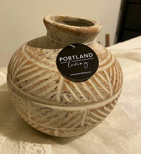 Portland living ceramic round - ceramic,