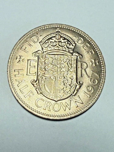 Half crown 1967 uncirculated - half,
