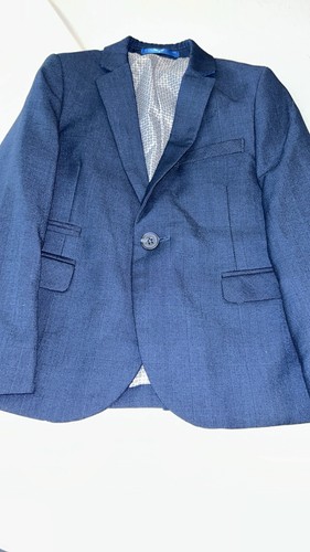 Next boys blue check - next, suit