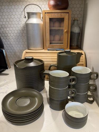 Denby tea set pieces - denby,