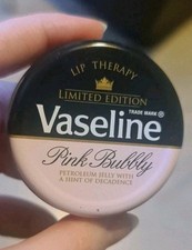 Vaseline Pink Bubbly petroleum jelly with a hint of decadence lip balm...