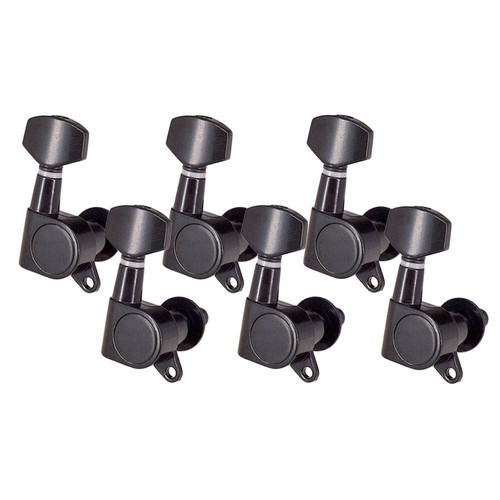 Black sealed tuning pegs - black,